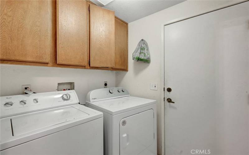 Laundry room.