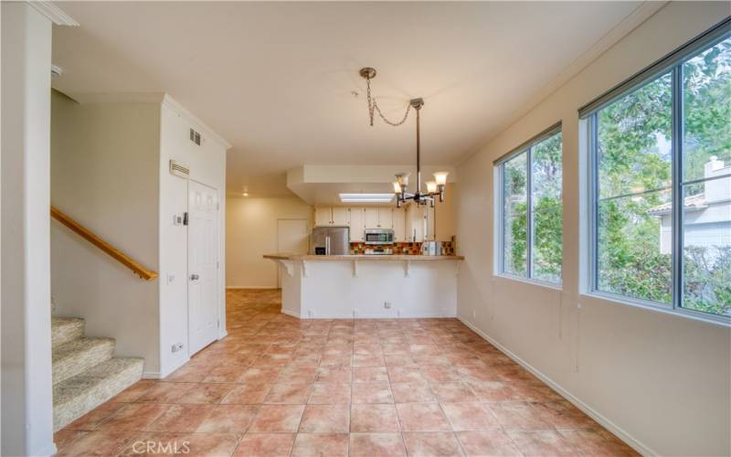 Dining area