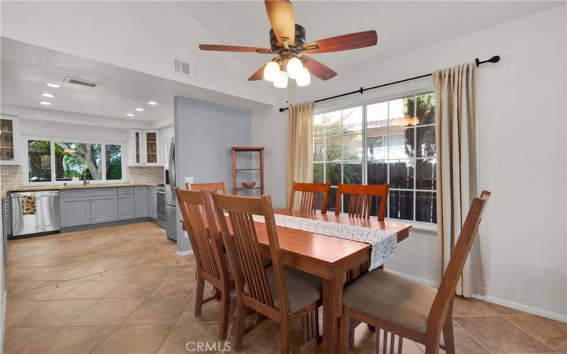 FORMAL DINING ROOM LEADS TO KITCHEN