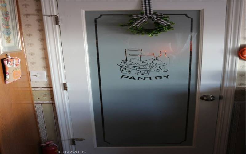 Custon Pantry Door