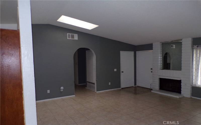 Hallway to bedrooms from livingroom