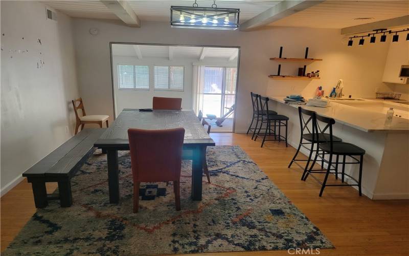 Kitchen + Dining Area