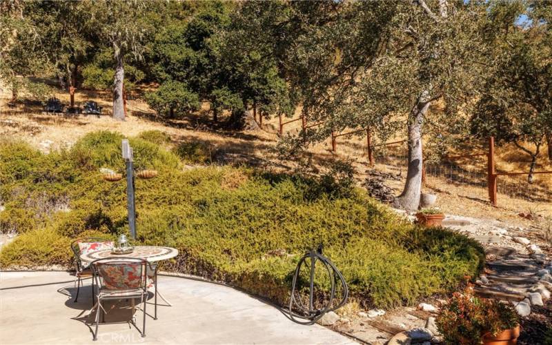 Private patio off the primary bedroom. Perfect for jacuzzi.