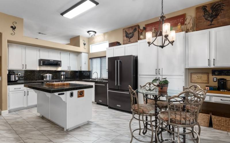 Kitchen Open to Family Room