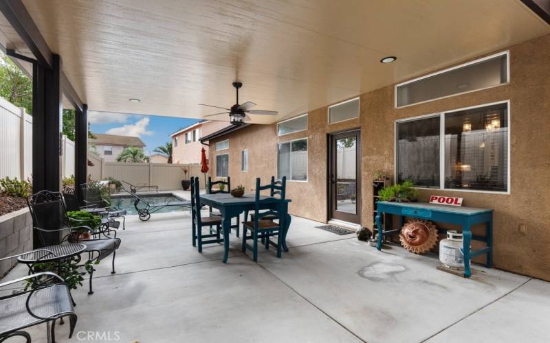 Patio with alumawood Cover