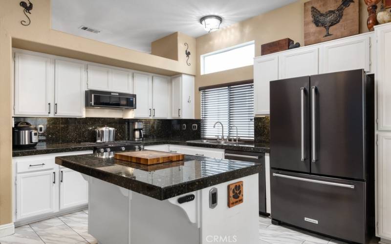 Kitchen Open to Family Room