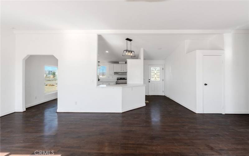 Kitchen and Entry way