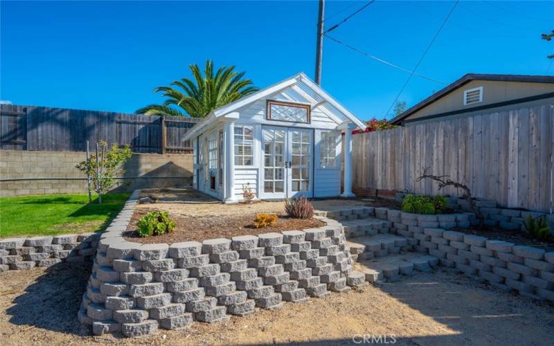 GREENHOUSE OR SHE SHED