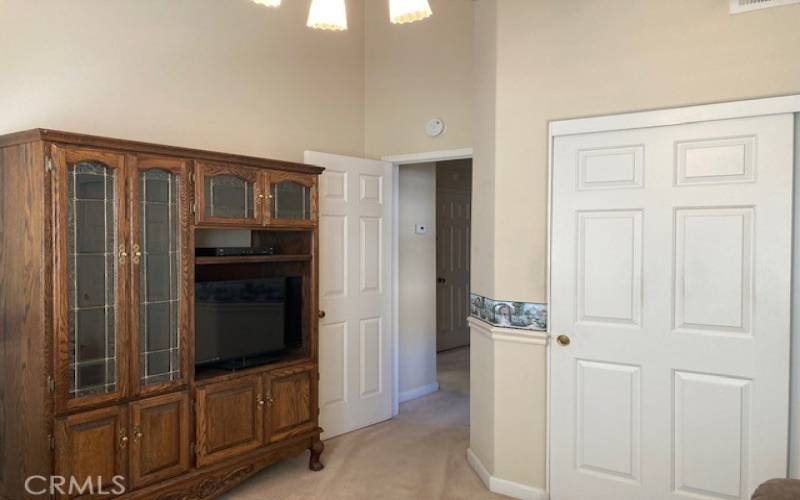 Bedroom 2 with a wall closet.