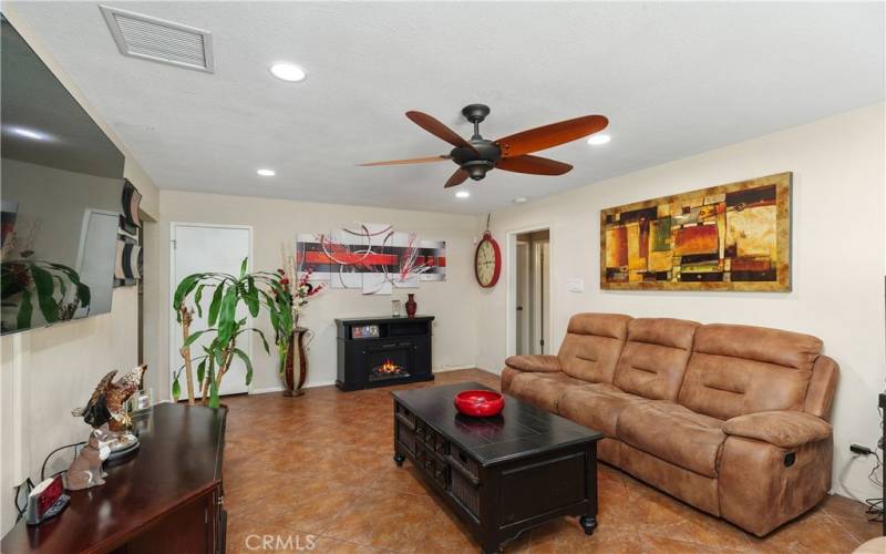 Inviting Family Room with spacious layout