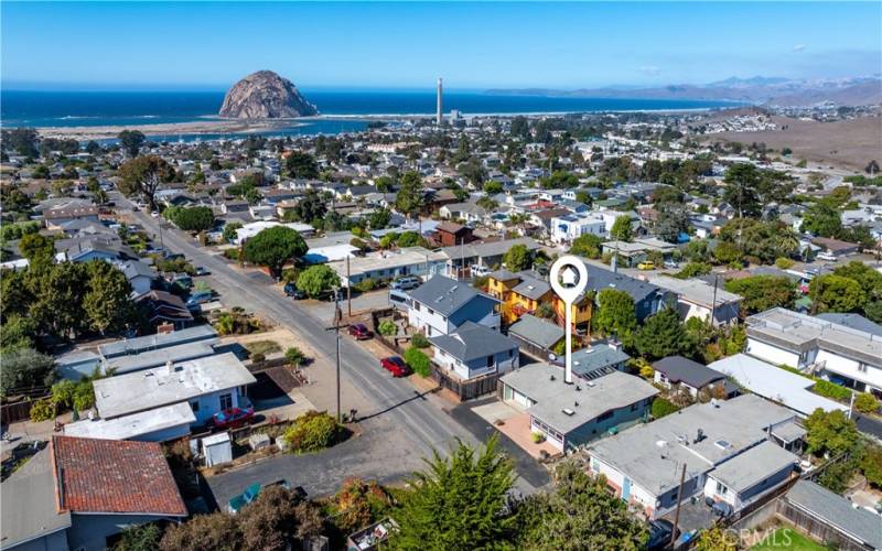 Ariel view of 985 Pecho St, Morro Bay