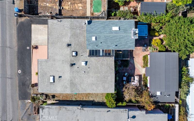 Arial View of 985 Pecho St