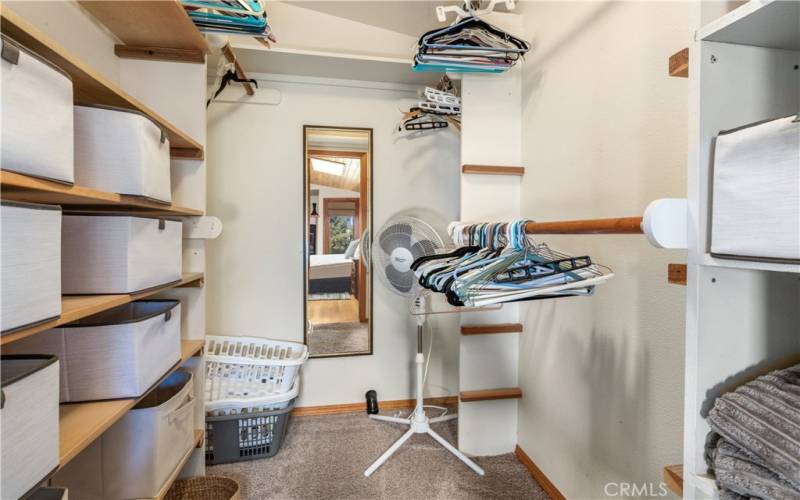 Walk In Closet in Primary Suite