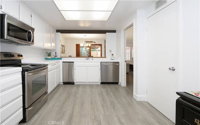 Kitchen with Top-of-the Line Stainless Steel Appliances