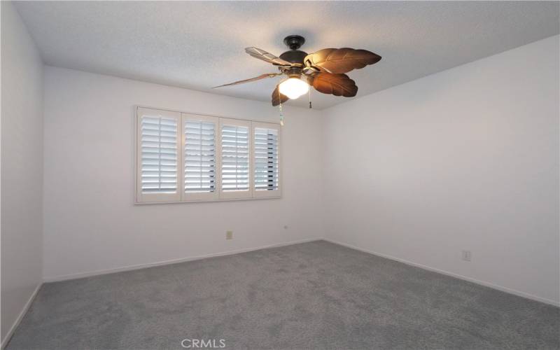 3rd Spacious Bedroom with New Carpet and Fresh Paint