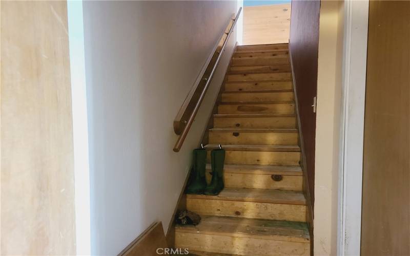 Stairs to bonus room