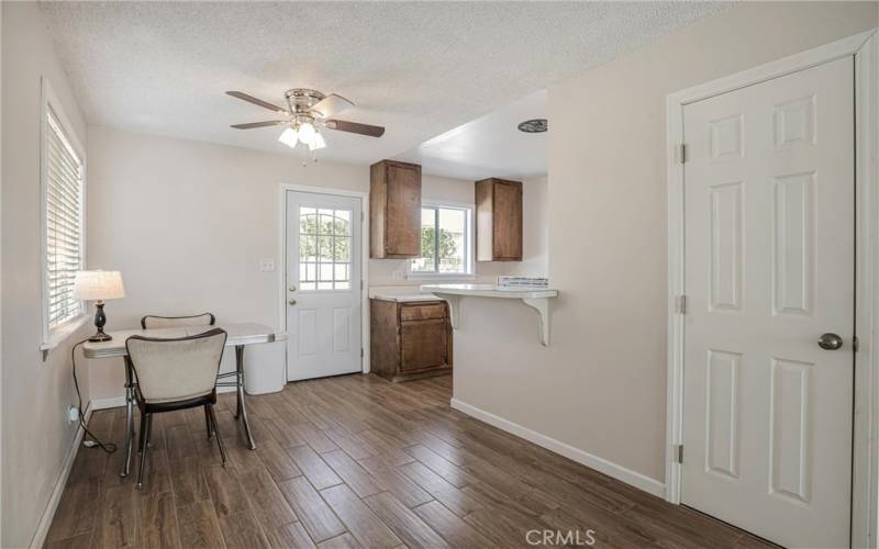 Kitchen nook