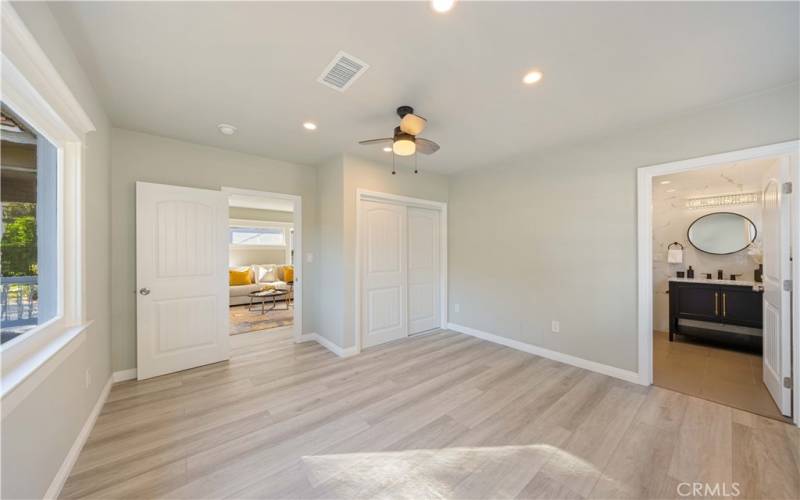 Primary Bedroom with own bathroom