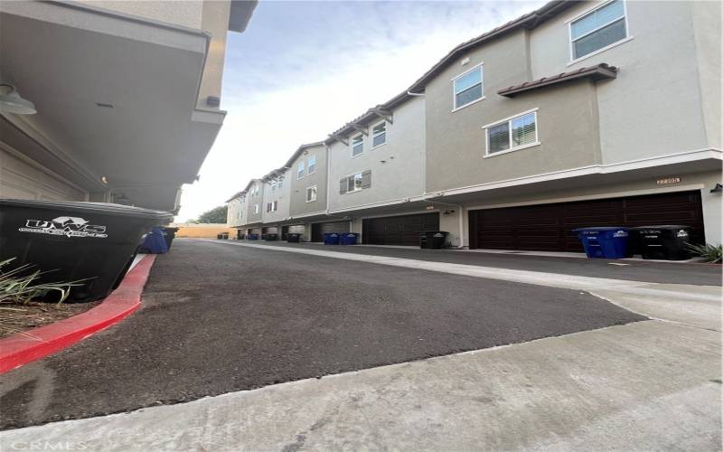 Exterior photo of the home and the garage.