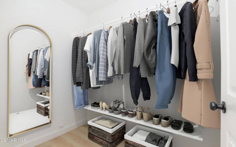 Virtual Walk in closet