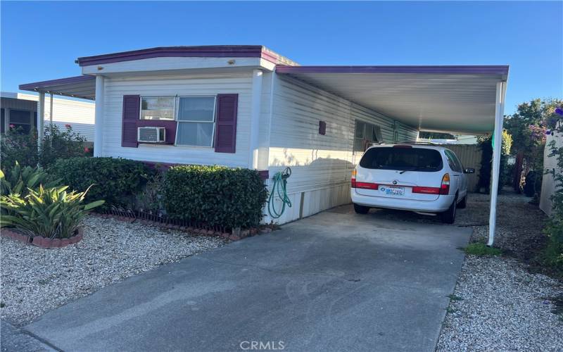 Back door/carport