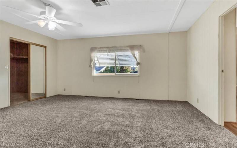 Master Bedroom/New Carpet