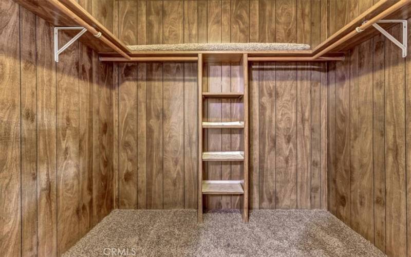 Master Walk-in Closet