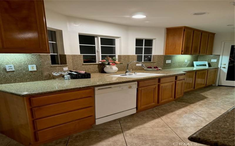 Kitchen from family room