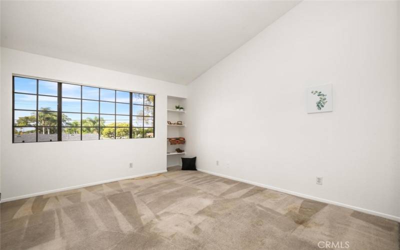 Main bedroom has ensuite bathroom and walkin closet, large vanity areas