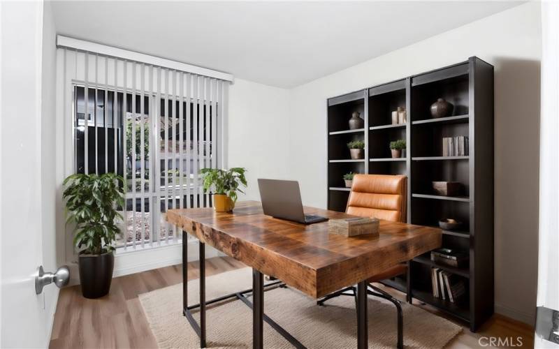 Bedroom 1 -Virtually Staged as Home Office