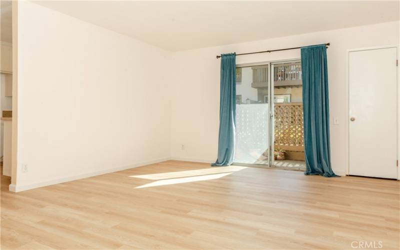 Dining area virtually staged to see full potential of the space