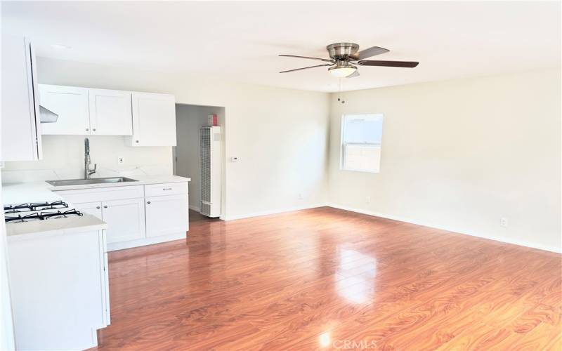 Kitchen and Living Room