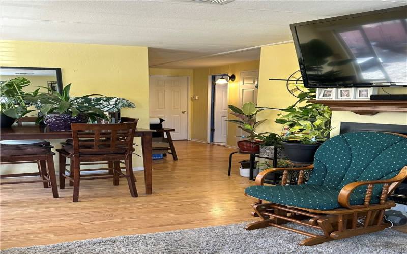 Family Room-Showing hallway