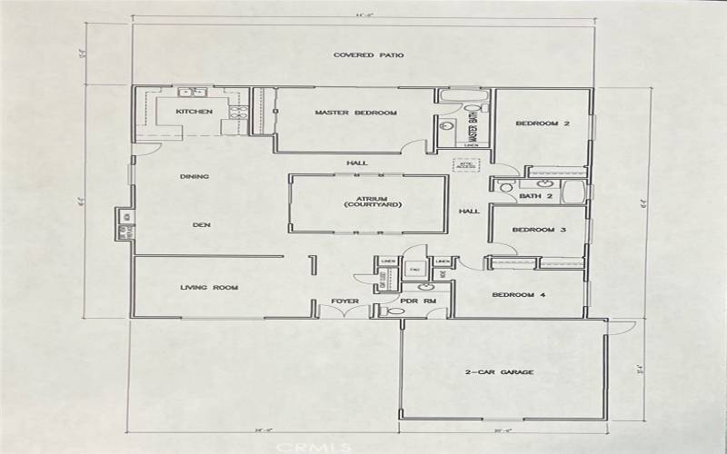 Back House - Floor Plan
