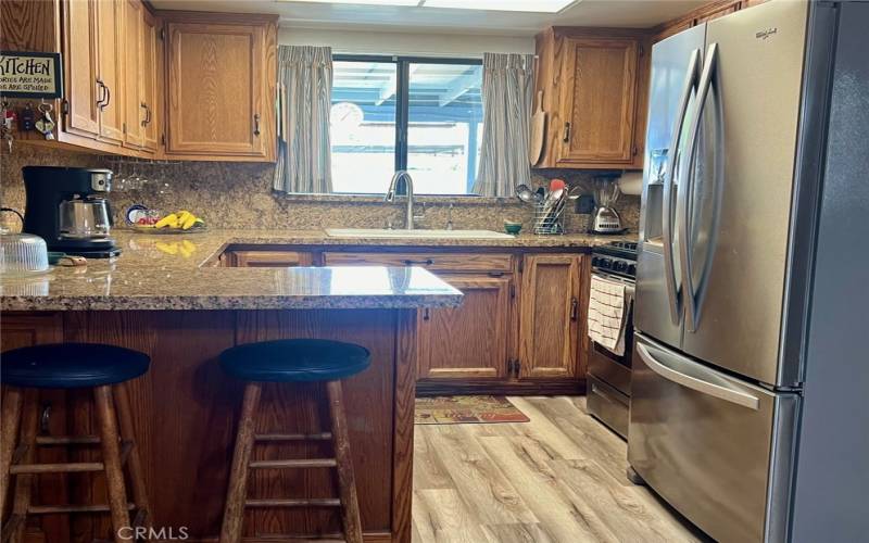 Kitchen with Granite Countertops