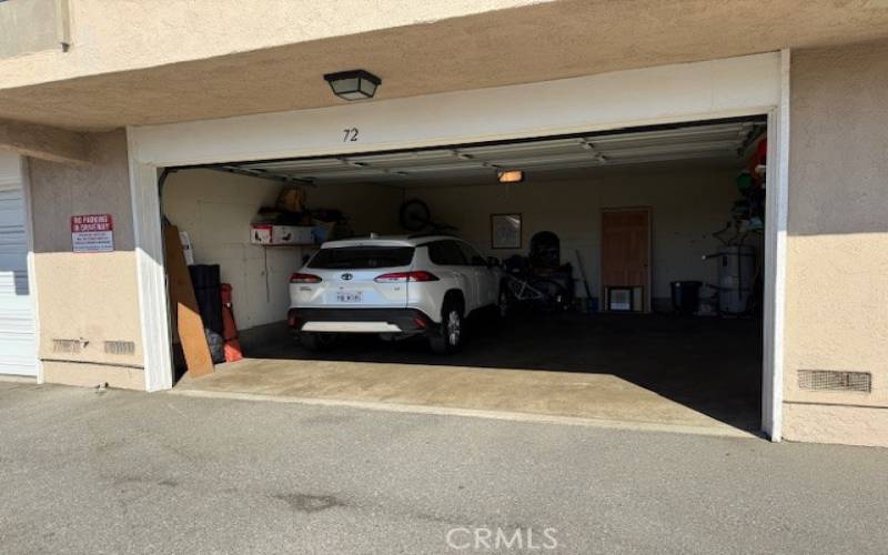 Garage view