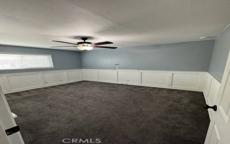 Wainscoting throughout