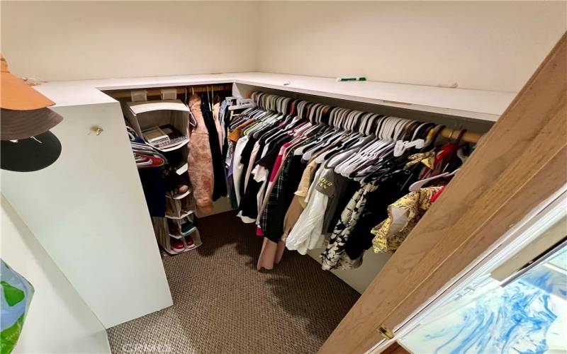 Master closet