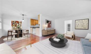 Living Room Virtually Staged