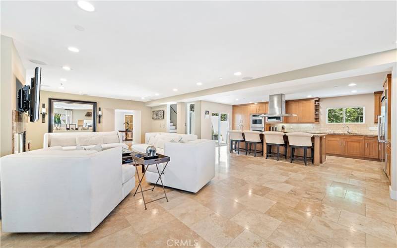 Kitchen and Living Room