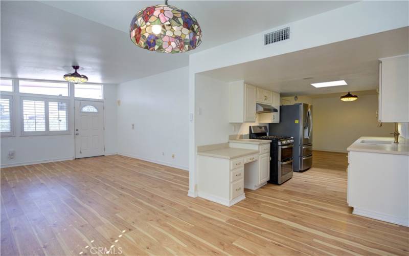 Living Room + Kitchen