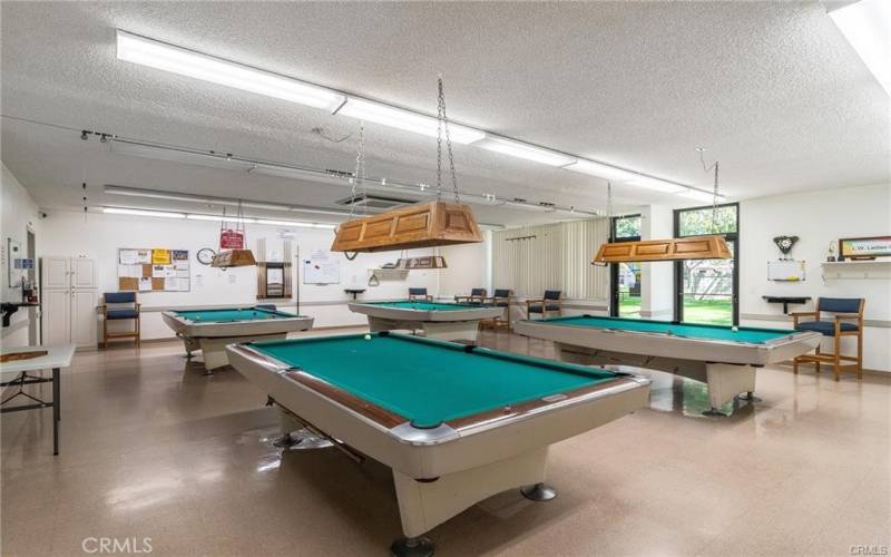 Pool Billiards Room