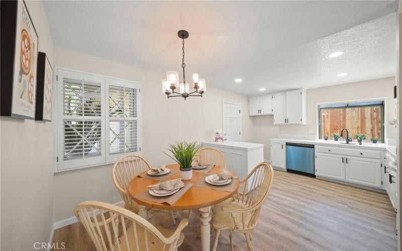 Dining Area Next to Kitchen