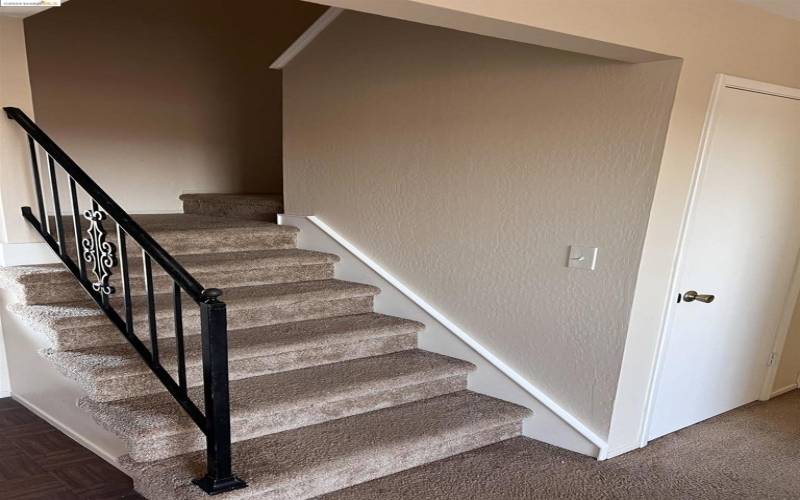 Stairs to bedrooms