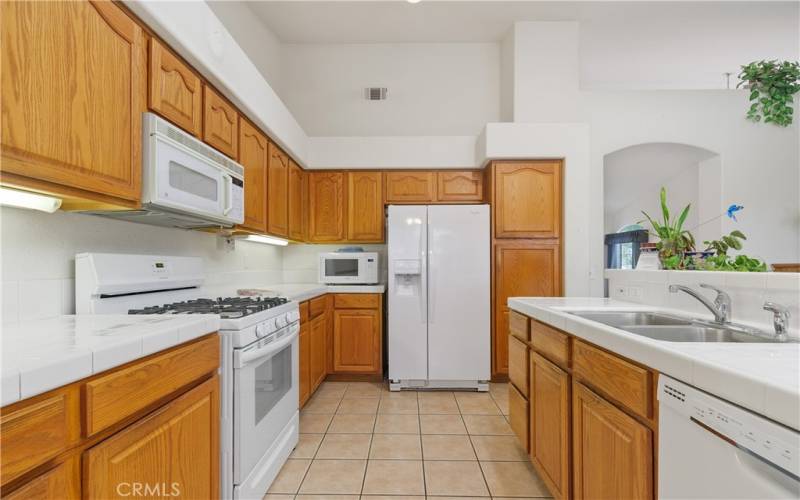 Open kitchen space