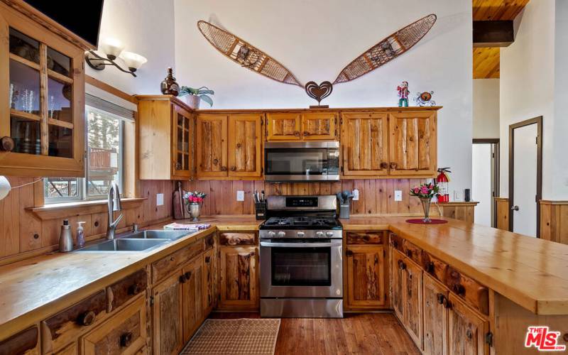 Kitchen into Hall view