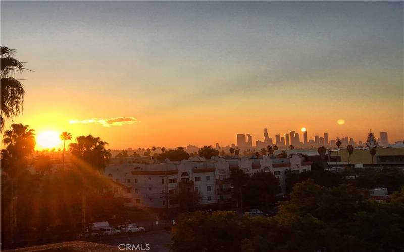 Sunset on the Balcony