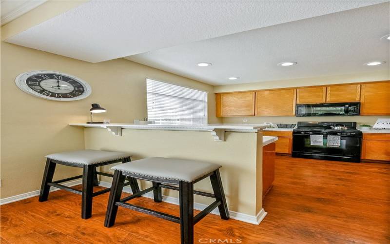 Counter Seating at Kitchen