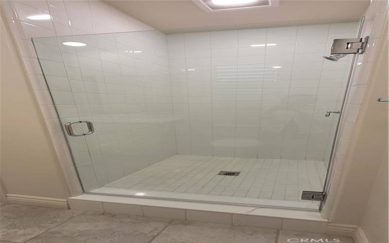 Main floor shower