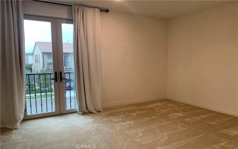 Bedroom with viewing balcony